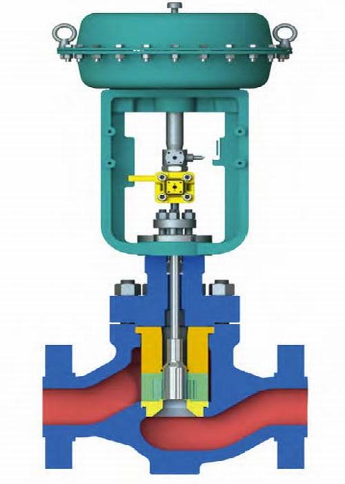 ASME High Pressure Drops Control Valve Stainless Steel Class2500 Pressure