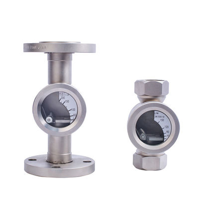3/4" NPT Sight Water Flow Indicator W/ Plastic Impeller Stainless Steel 304