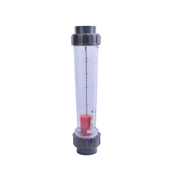 Plastic Pipe Flow Meter Industrial Water Treatment Corrosion Resistant